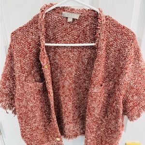 J.Crew Burgundy Knit Sweater